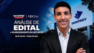 CONCURSO DATA PREV: ANÁLISE DE EDITAL + PLANEJAMENTO  DE ESTUDOS