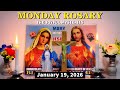TODAY HOLY ROSARY - JOYFUL MYSTERIES 🔴 MONDAY, JANUARY 19, 2026 🔴 HOLY ROSARY PRAYER FOR TODAY