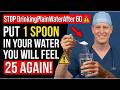 Don't Drink Plain Water Again After 60 — THIS 1 Trick Boosts Blood Flow Fast