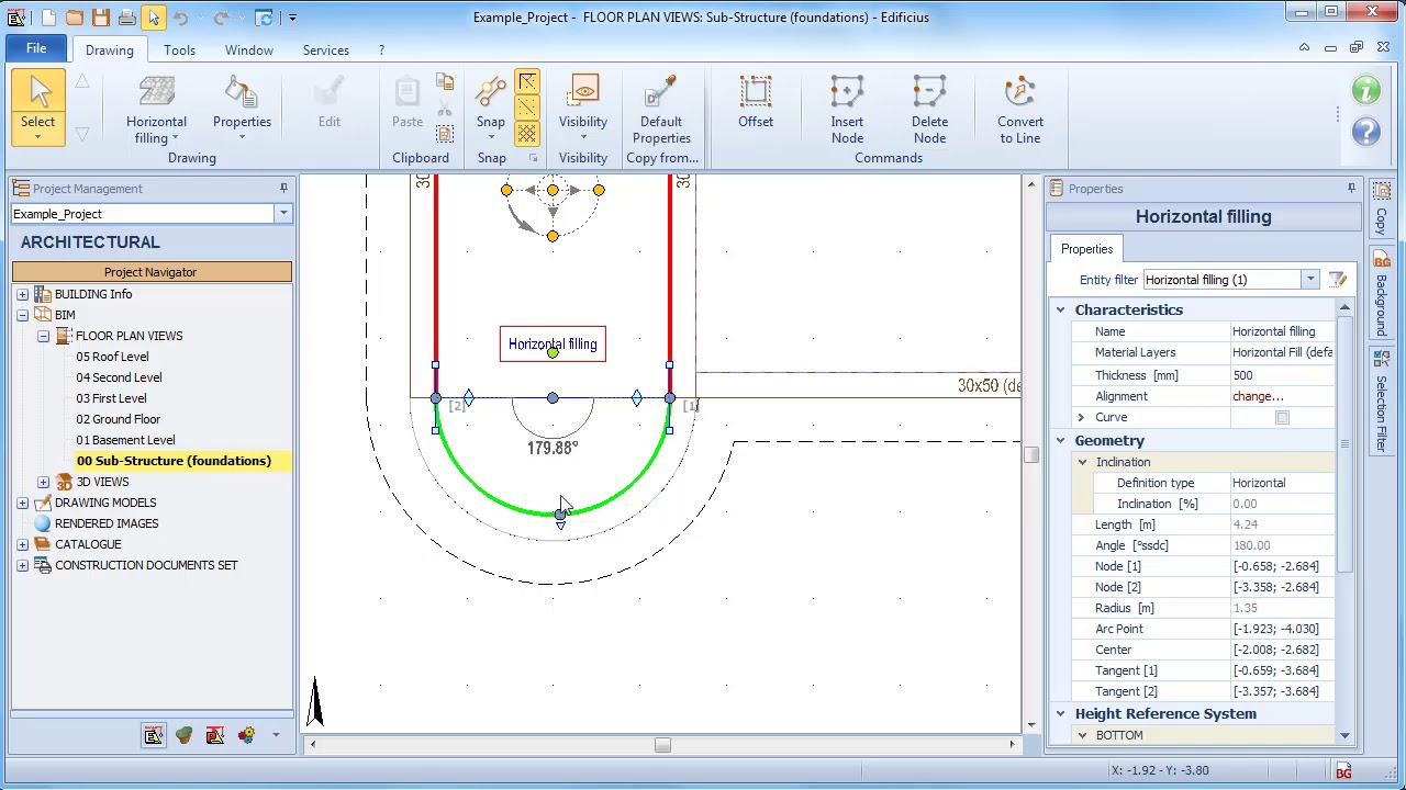 Tutoriel Vidéo Edificius - Le Remplissage Horizontal - ACCA software ...