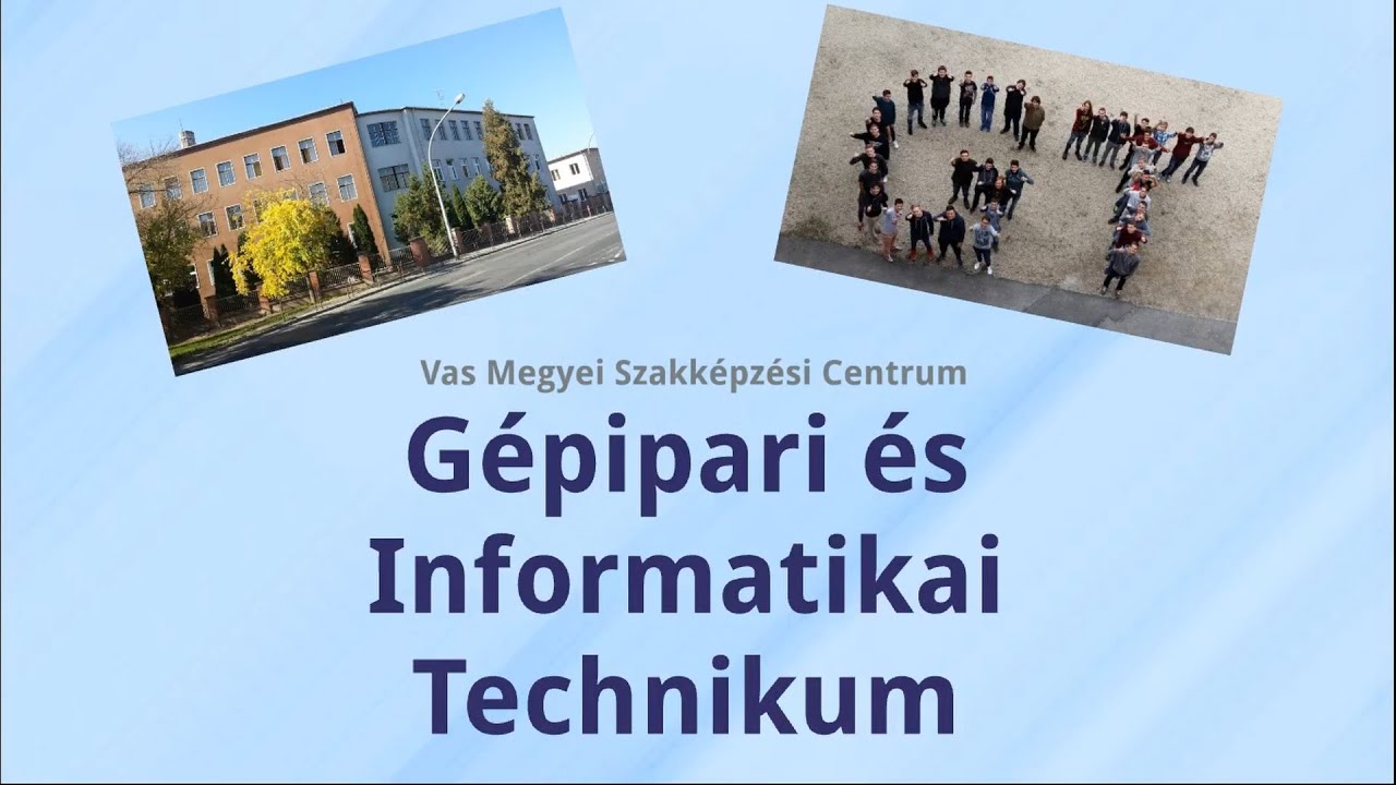 Gépipari - Szombathely - Részletes bemutatkozó videó