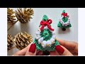 Very Easy 🎄Crochet Christmas Tree Ornaments, 🌲 , Easier than you think #crochetworldcreations