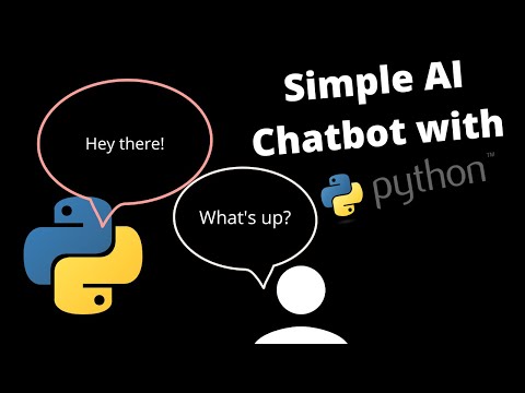 How to make a AI Chatbot in python? | AI chatbot in python Tutorial for beginners!
