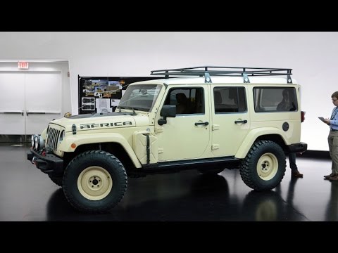 New Jeep Wrangler Africa - 2015 Easter Jeep Safari - YouTube