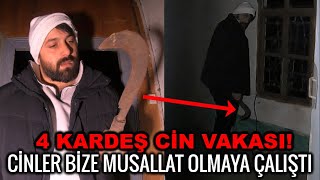 CİNLER BANA MUSALLAT OLMAYA ÇALIŞTI! - 4 Kardeş Cin Vakası - PARANORMAL OLAYLAR