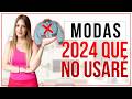 5 modas primavera 2024 que no puedo usar  daniela liepert