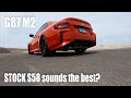 2024 bmw m2 g87 stock exhaust sound  cold start flybys revs