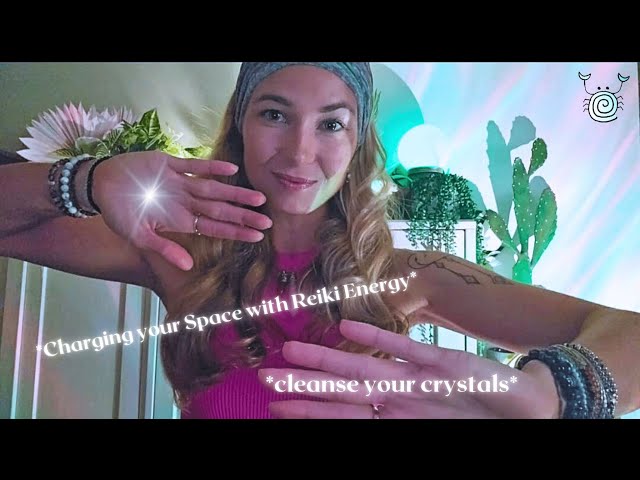 ✨ASMR Reiki Crystal Activation & Aura Cleansing | Infusing Your Items with Positive Healing Energy✨