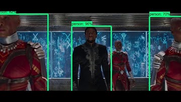 Black Panther Trailer with Tensor Flow Object Detection [FUN WITH AI]