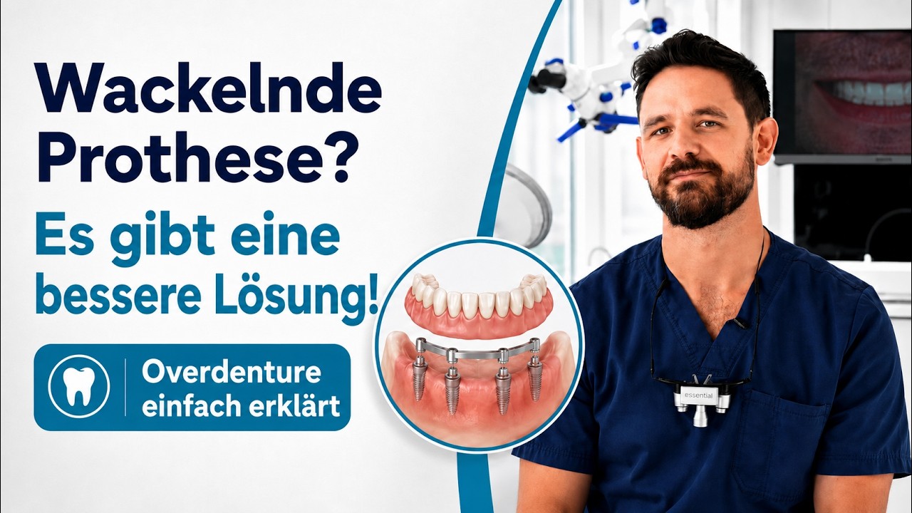 Video: Was ist eine Stegprothese? Implantat-Overdenture einfach erklärt – PureDental Budapest