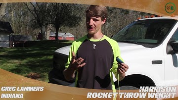 Harrison Rocket Throw Weight - TreeStuff.com Custom Greg Lammers