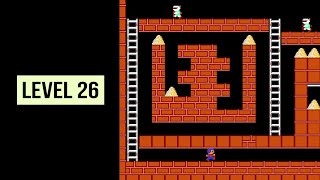 Lode Runner. Level 26. Nes games