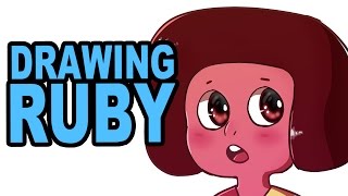 RUBY Steven Universe - SpeedPainting Timelapse