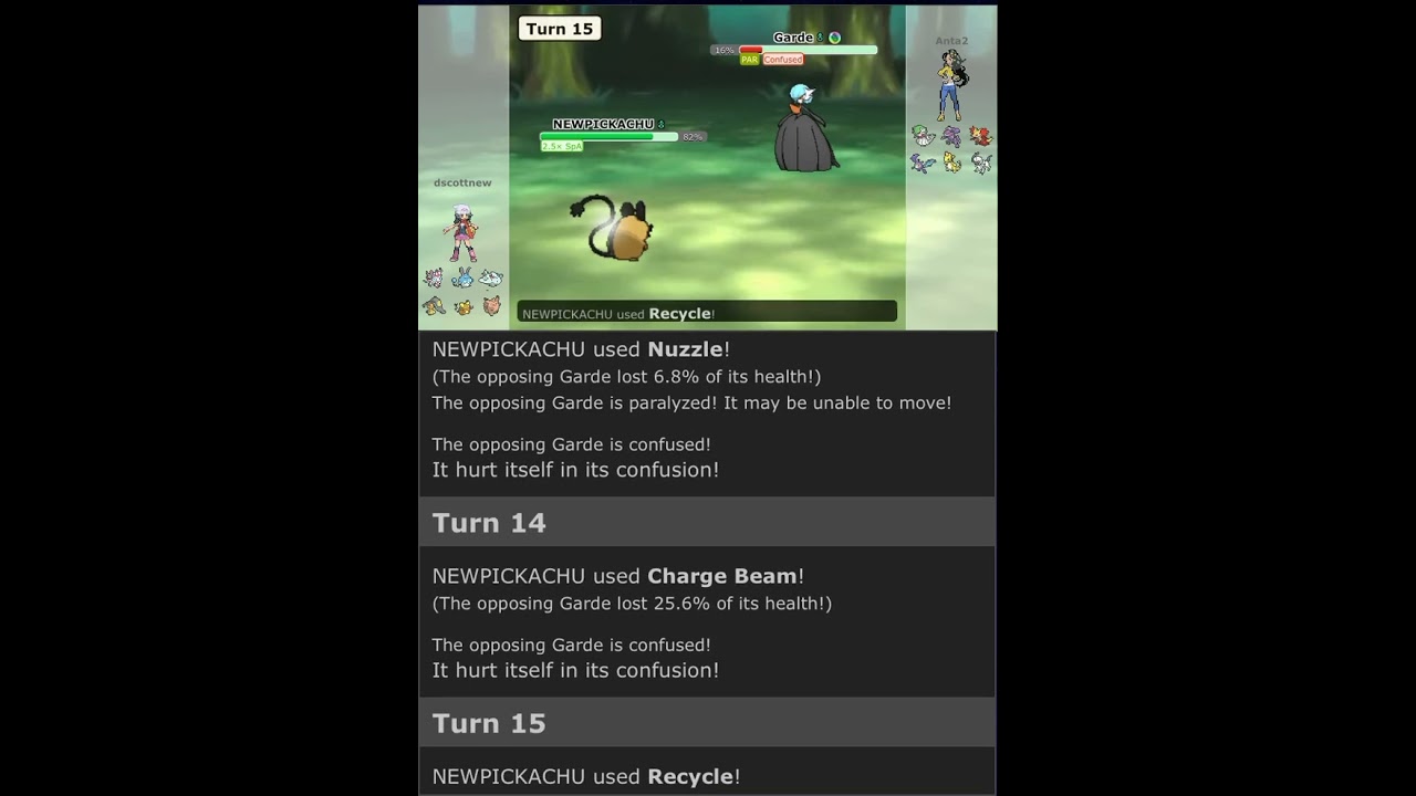 Pokémon Showdown Dedenne sweep🤔🤨 (Replay)