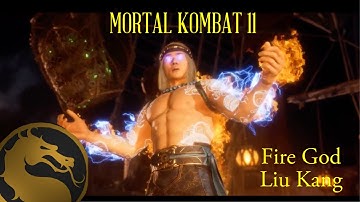 MORTAL KOMBAT 11 LIU KANG TRANSFORMATION (FIRE GOD)