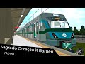 OpenBVE - SAGRADO CORAÇÃO x BARUERI com o TUE FROTA C da VIAMOBILIDADE! Linha 8 Diamante