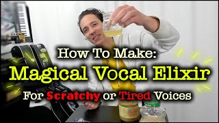 BEST Drink for Tired Singers!? (Hydrating Relief) #singers #vocalist #remedies