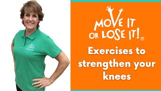 Exercises to strengthen your knees