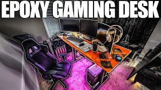 BUILDING AN EPOXY GAMING DESK