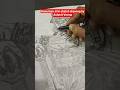Hanuman ji#trending #drawing #art #ytshorts
