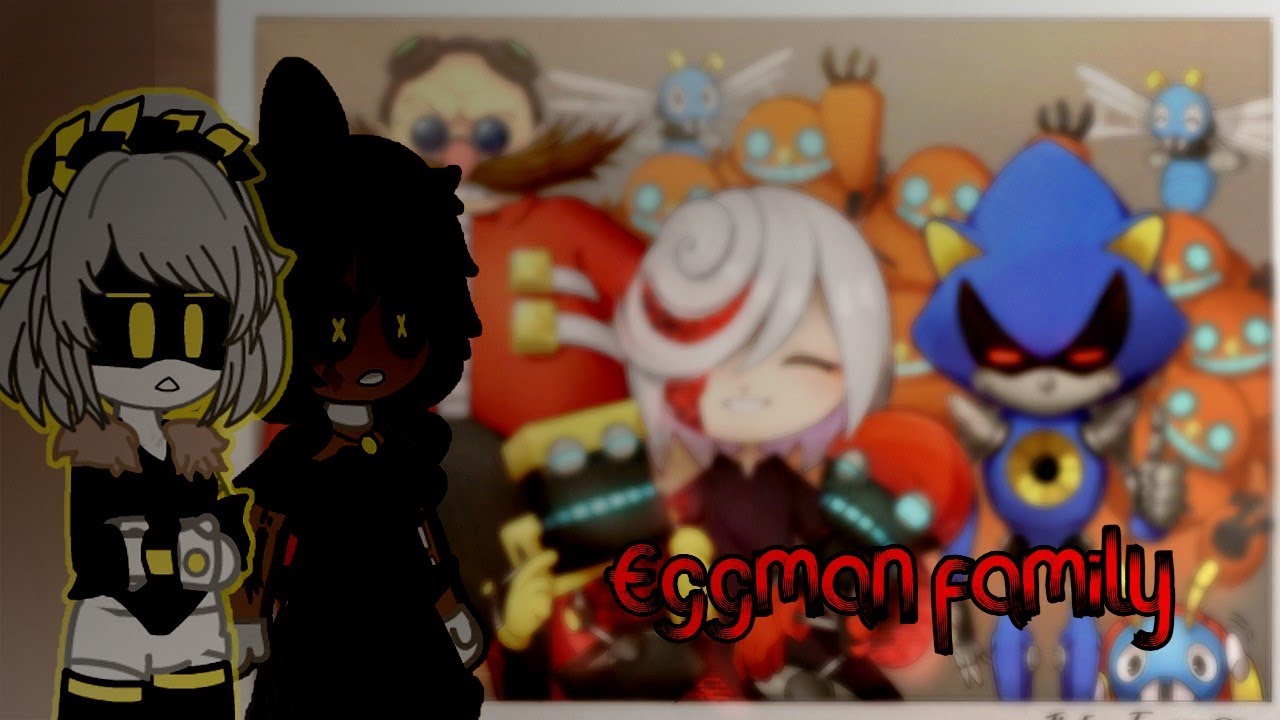 Murder Drones react to Eggman family | AU | X2.0 | 🇲🇽 | 🇺🇸 | 🇧🇷