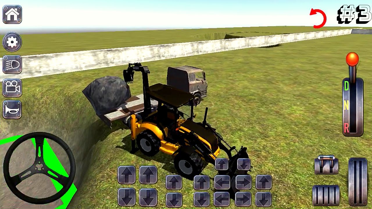 EXCAVATOR SİMULATÖR /BACKHOE LOADER GAME /GERÇEKÇİ DOZERKEPÇE OYUNU