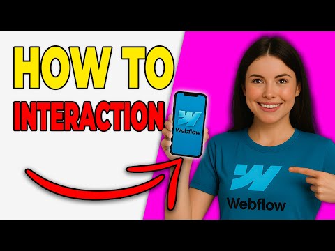 How To Use Webflow Interactions (Beginner Guide) [Webflow Tutorial 2026]