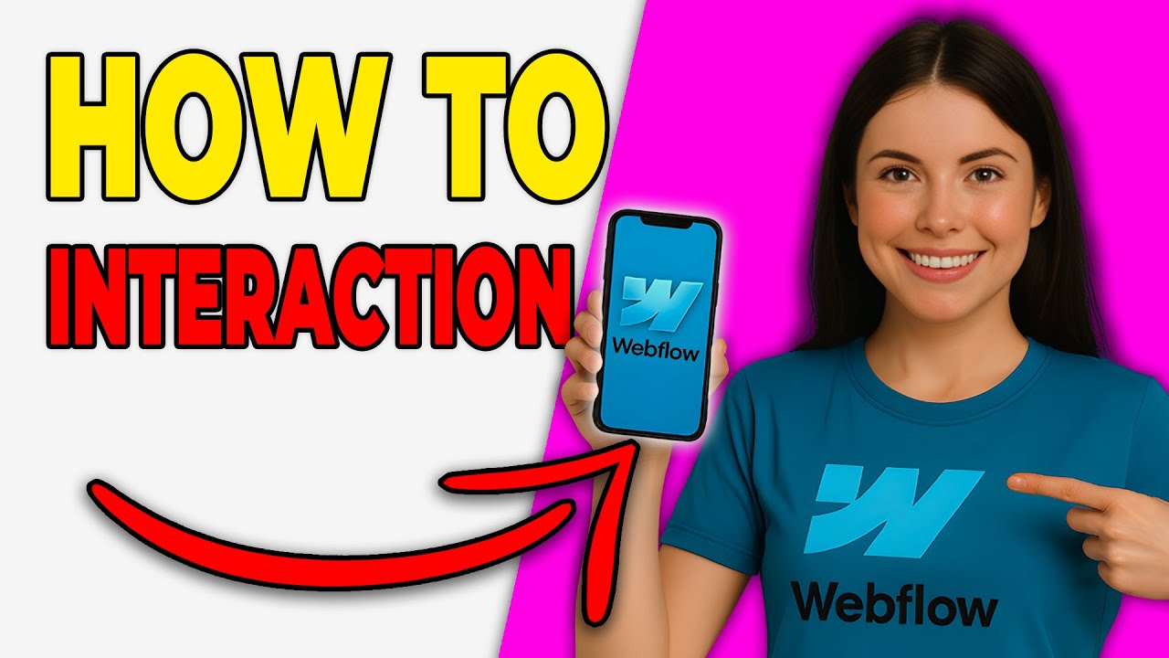 How To Use Webflow Interactions (Beginner Guide) [Webflow Tutorial 2026 ...