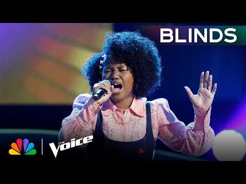 15-Year-Old Koumba Diallo Gets Four-Chair Turn | The Voice Blind Auditions | NBC