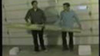 Foam/Fiberglass strength demonstration