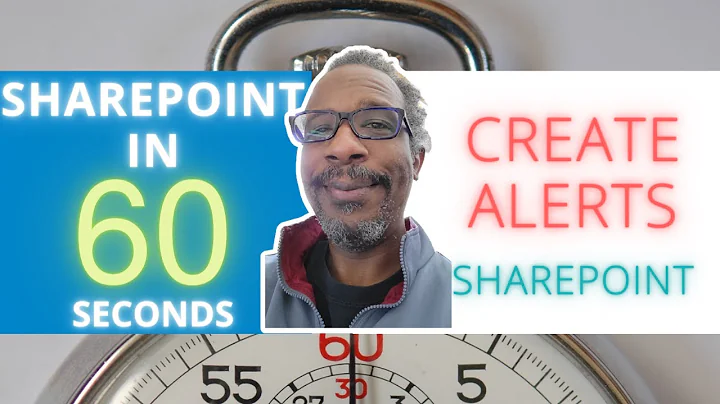 SharePoint: How To Create Alerts