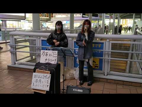 片耳にカラスムギ。「だから僕は音楽を辞めた」2021.04.24 海老名ストリートライブ