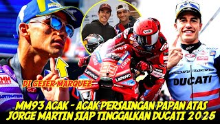 COMEBACK🔴MARQUEZ ACAK-ACAK PERSAINGAN 🏁MARTINATOR TINGGALKAN DUCATI JIKA TAK BERSAMA PABRIKAN