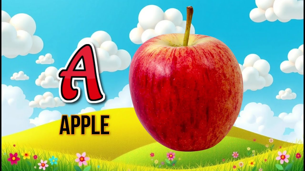 ABC Song for Kids | A for Apple & Fun Alphabet Song with Cute ...