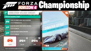 Forza Horizon 4 Autumn Sinatra Style Championship with Tune