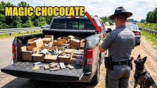 He Said the Boxes Belonged to a Client — Trooper Finds Magic Mushroom Chocolate | Drug Bust