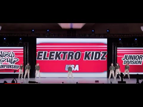 Elektro KIdz - USA | Junior Division Prelims | 2023 World Hip Hop Dance Championship