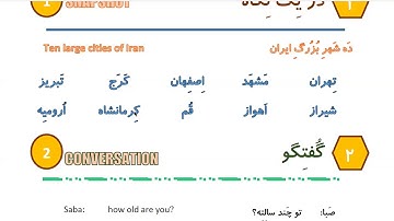 Learn to Speak Persian FAST: For Beginners - Lesson 5- How old are you? - Part 1