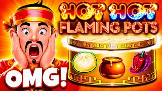 🔥NEW!🔥 HOT HOT FLAMING POTS SLOT! MAX BET BONUS, TRIPLE POP and PROFIT in MY 1st ATTEMPT! screenshot 3