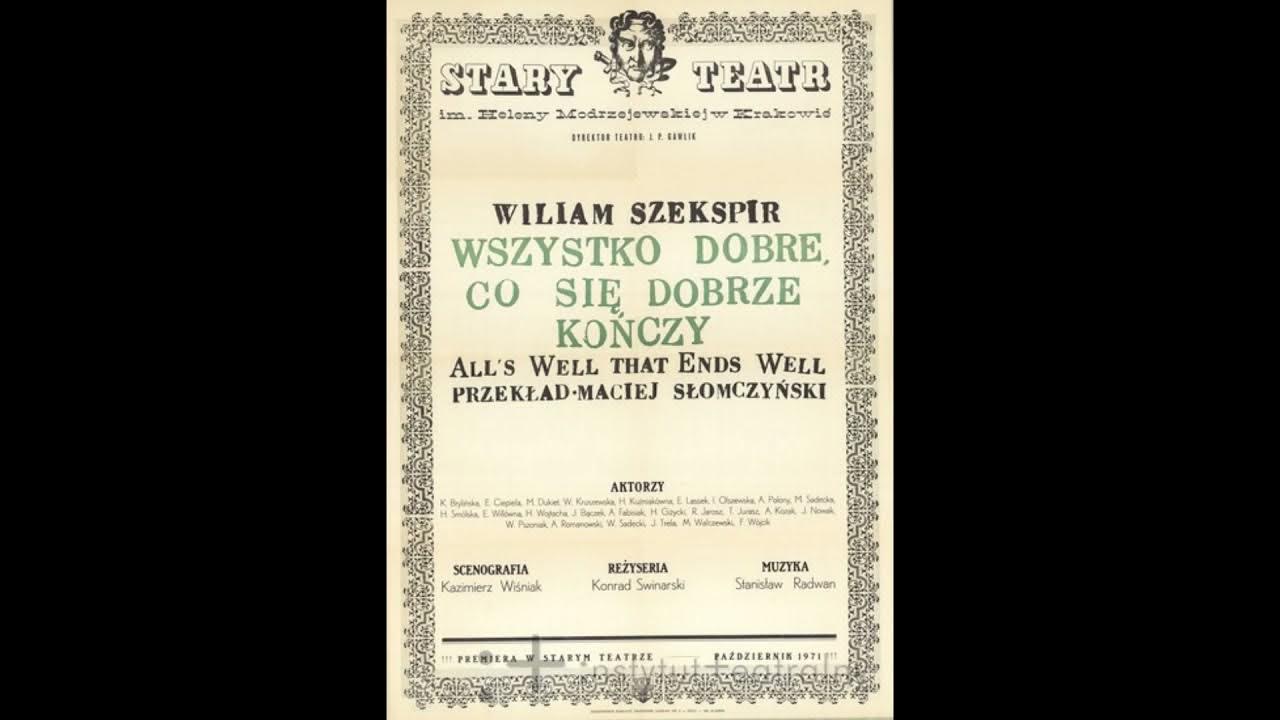 Wszystko Dobre Co Się Dobrze Kończy Znaczenie