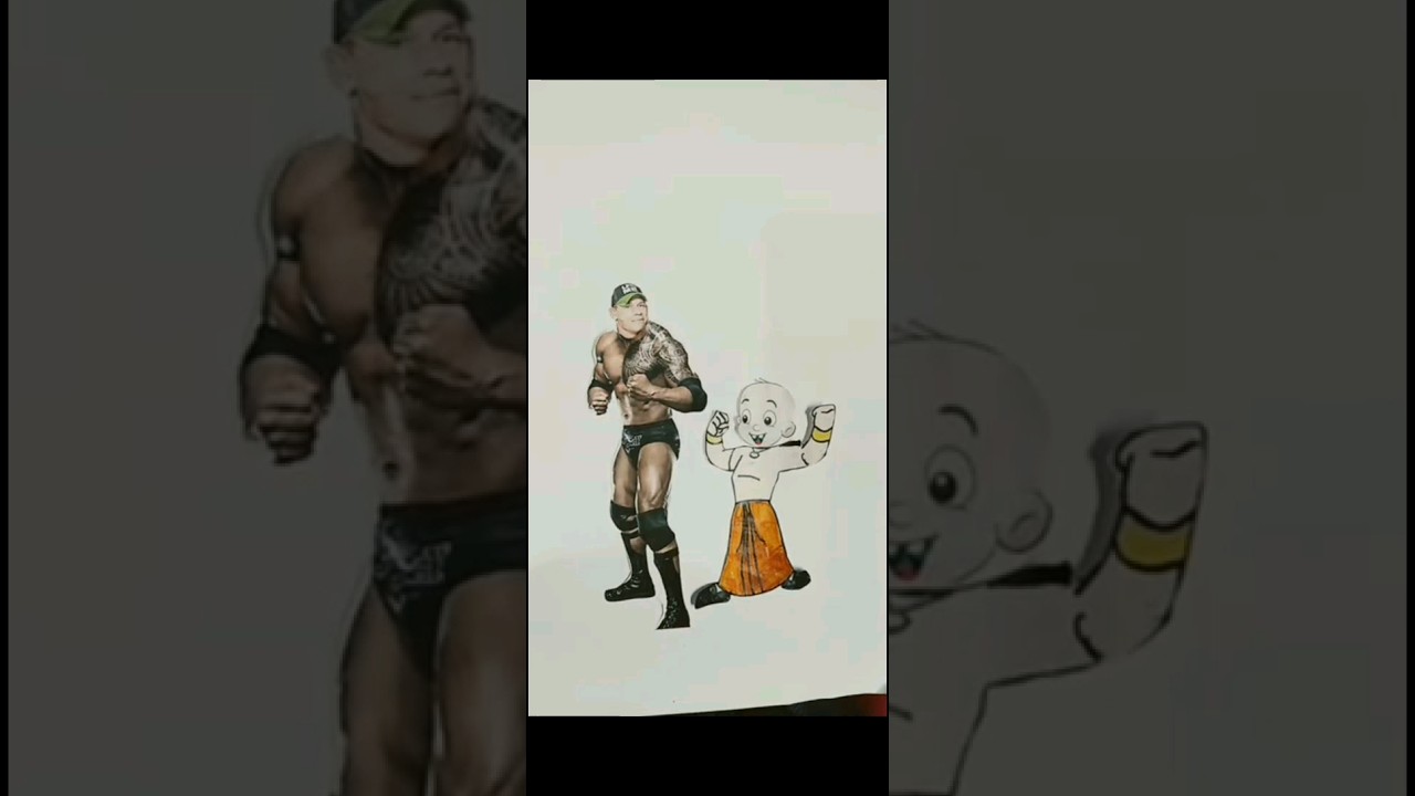 chacha boxer🤣😱dada bhim😎😂 funny clip #shorts #viral #youtube #drawing#aadilali