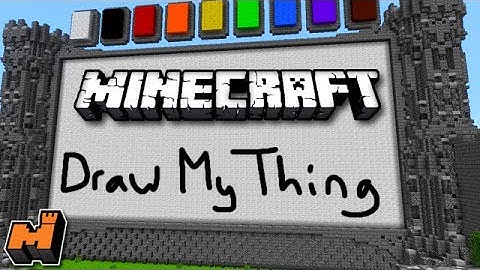 Minecraft: Draw My Thing w/ Friends (Mineplex Mini Game)
