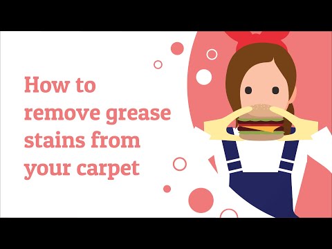 How to remove grease stains from your carpet