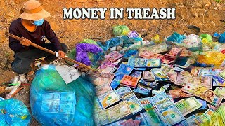 So Lucky- finding thing can use found many treasure \& $10000K at Trash landfill