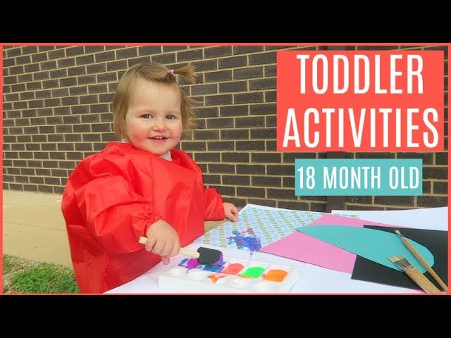 activities to do with my 18 month old