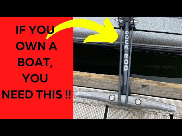 Best way to help protect your boat at the dock, while loading or unloading!  