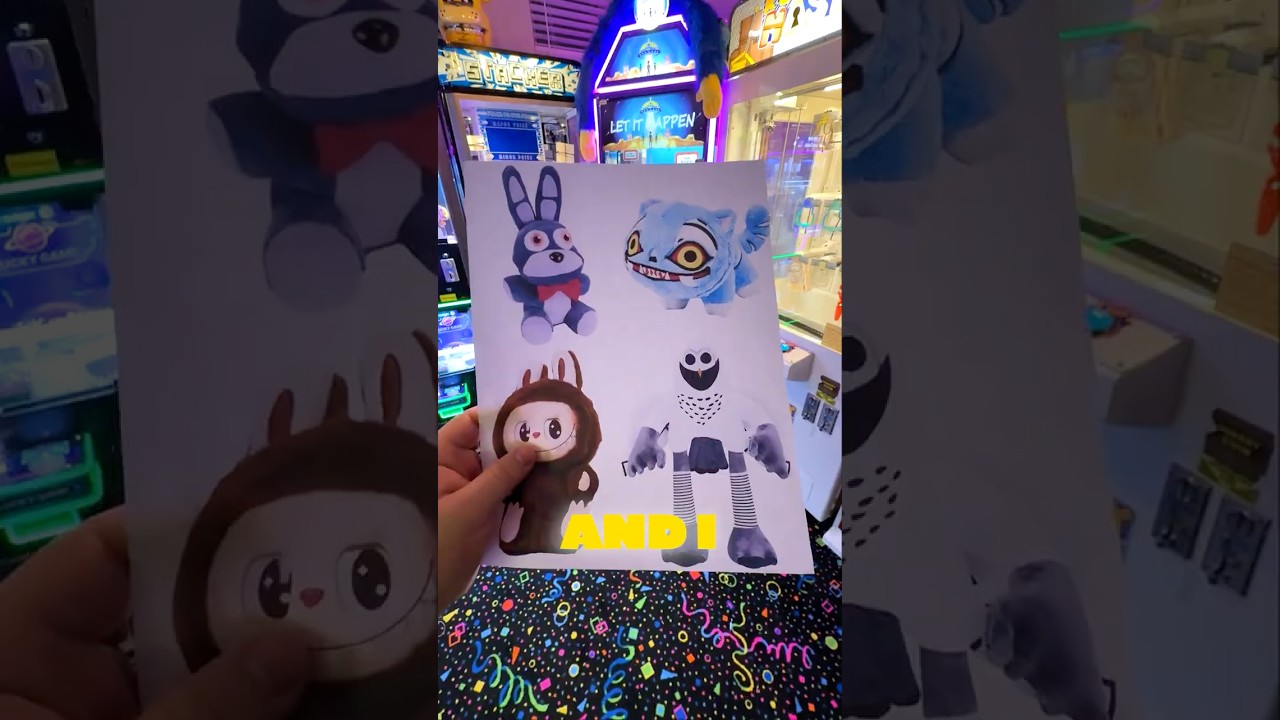 Найдите спрятанные плюшевые игрушки внутри игрового зала. Эпизод 13.