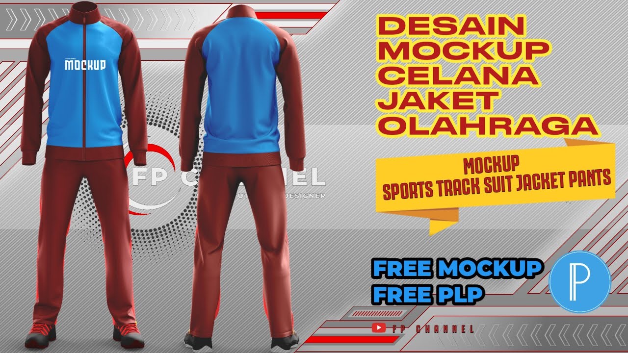 GRATIS PLP DESAIN MOCKUP CELANA JAKET OLAHRAGA DI PIXELLAB | FRONT ...