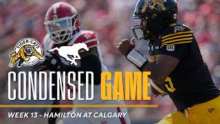कॉन्डेन्स्ड गेम | Hamilton Tiger-Cats बनाम Calgary Stampeders | सप्ताह 13 (29/08/26) screenshot 5