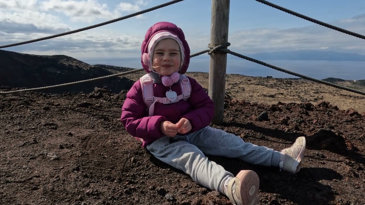 20220225 Walking around Oshima to the summit of Mihara / Прогулка по острову Осима до вулкана Михара